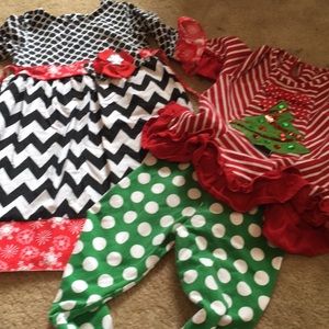 Christmas outfits dress and set